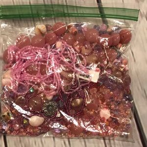 Jewelry Beads: Pink